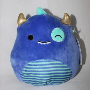 NWT Rinz The Blue Monster Plush 7”